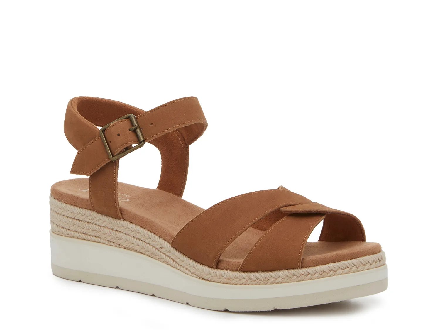 Сандалии TOMS Margot Espadrille Wedge Sandal, Cognac