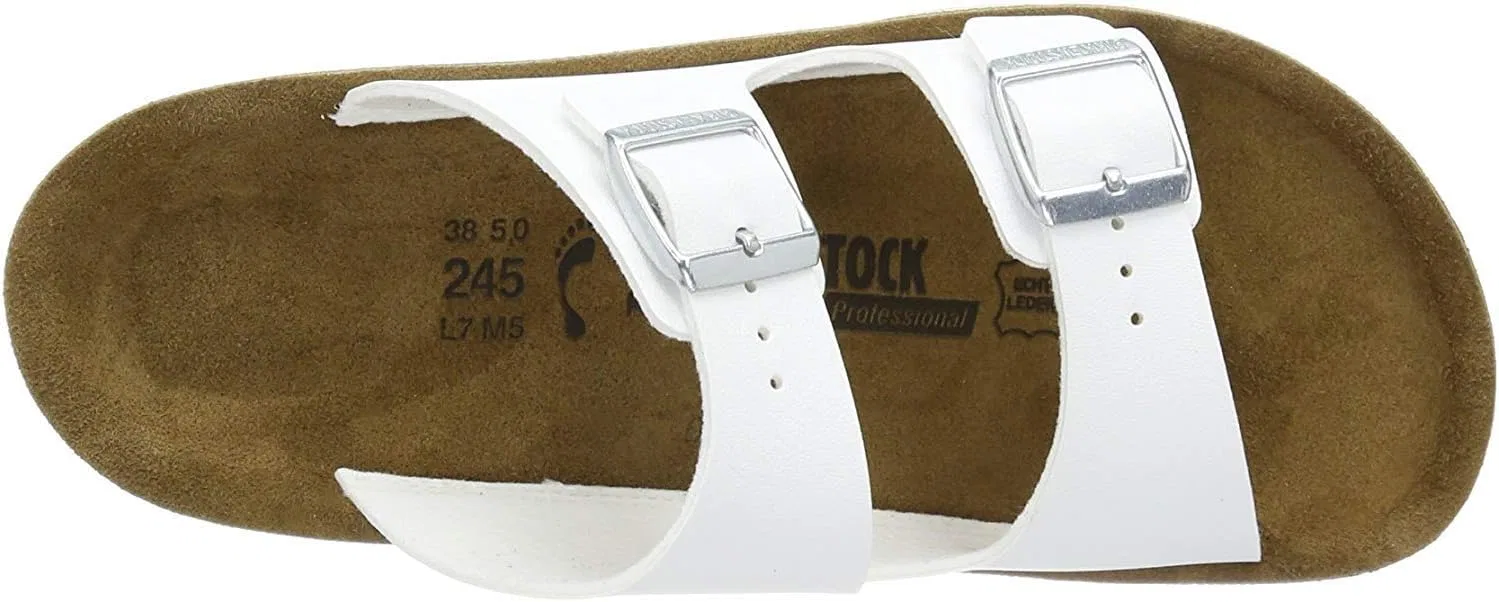 Мюли Birkenstock Bilbao Birko-Flor, белый — фото 3