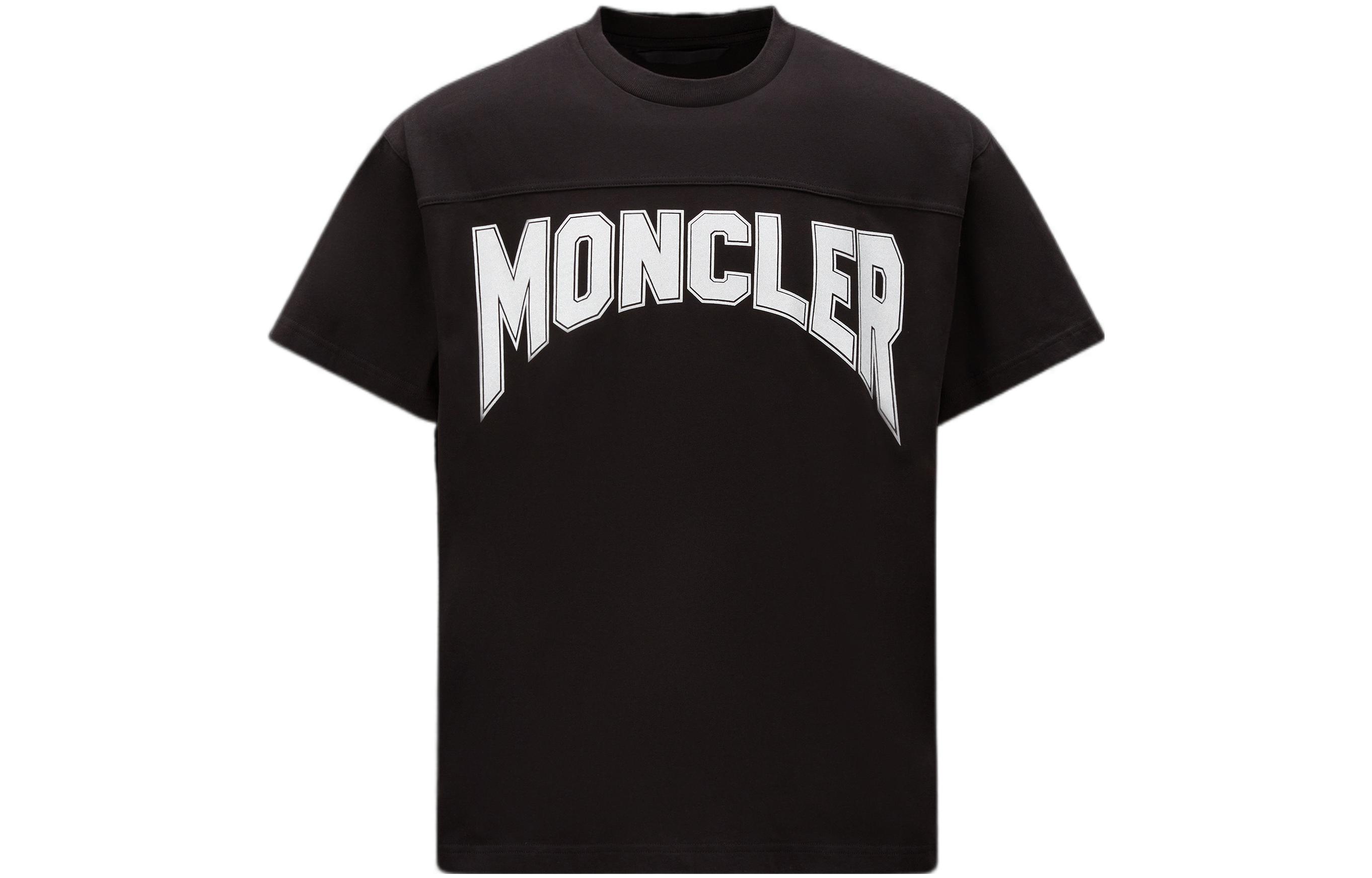 

Moncler Футболка SS23 мужская черная