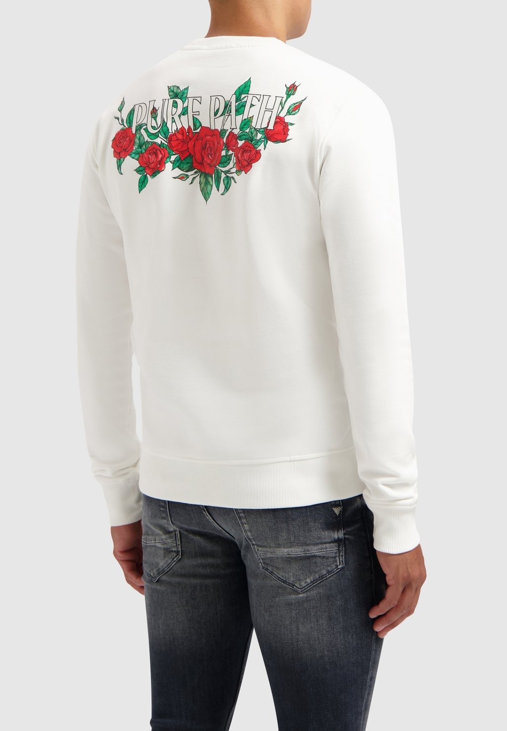 

Толстовка REGULAR FIT CREWNECK Pure Path, молочный
