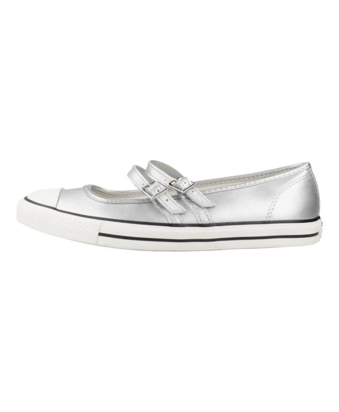 Балетки Мэри Джейн Converse, серый
