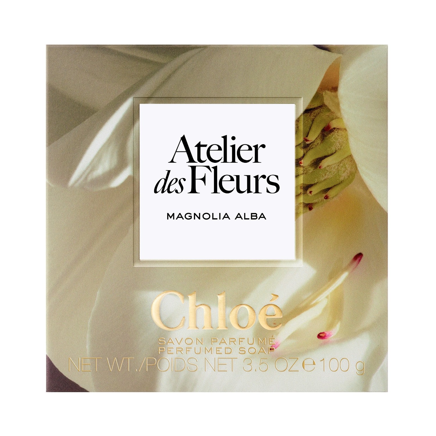 Мыло для рук atelier des fleurs magnolia alba Chloe, вес 100 гр. — фото 3