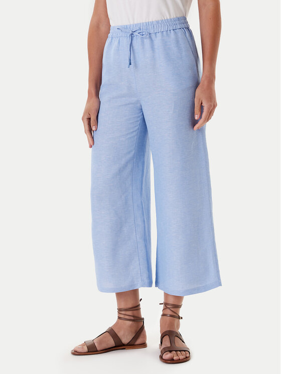 

Брюки из ткани wide leg Pulio 1 T2510.143 Tatuum, голубой