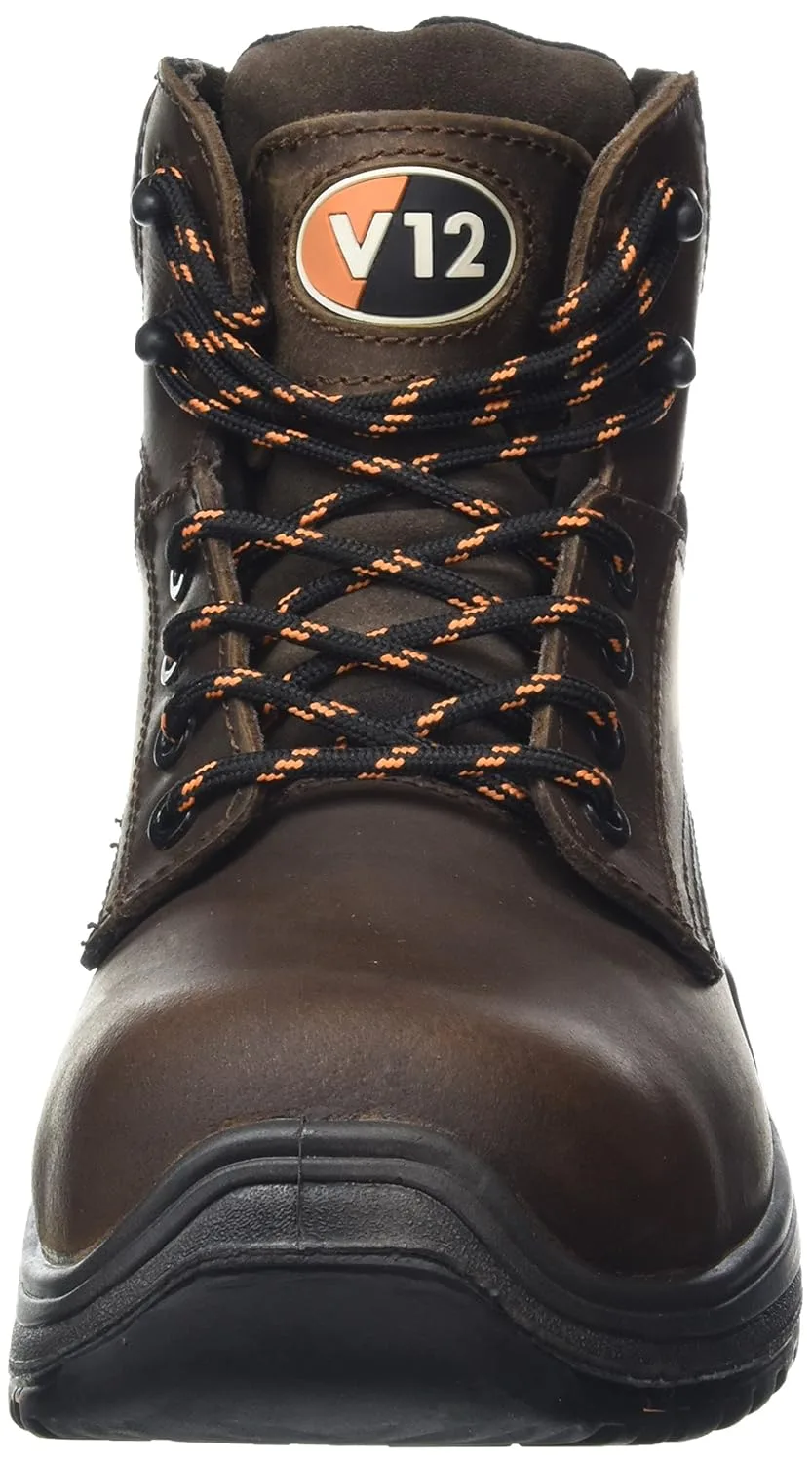 Защитные ботинки V12 Footwear Bison VR601.01/07 Derby IGS, коричневый — фото 2
