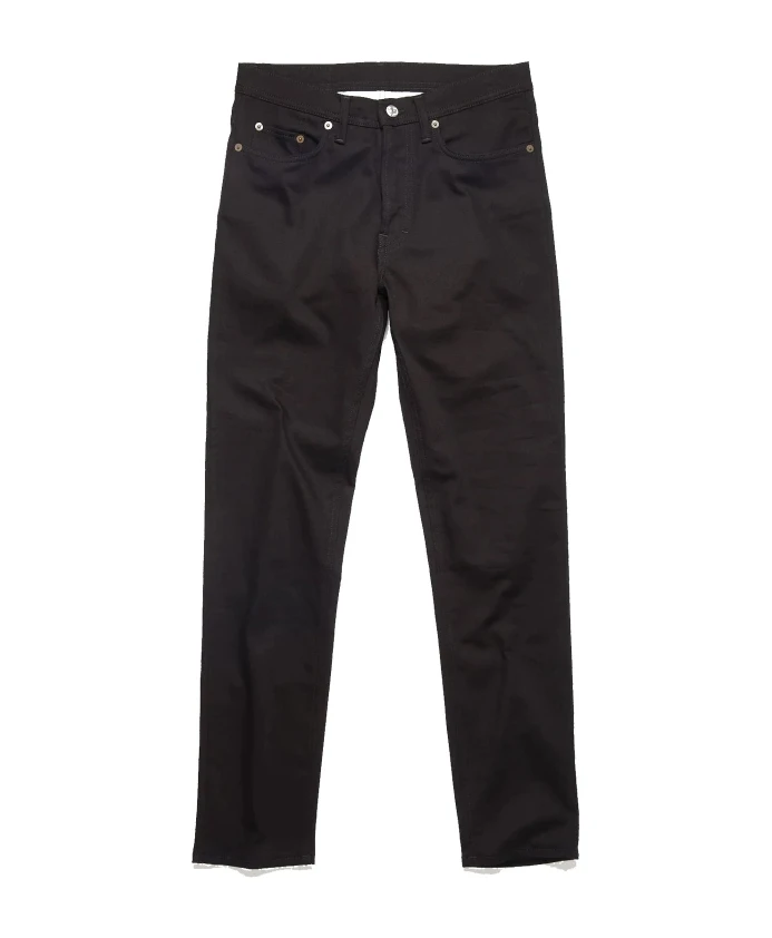 

Черные джинсы река остановиться aw24 Acne Studios, черный