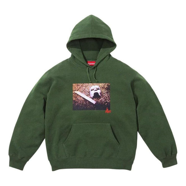 

Толстовка x mf doom fw23 week3 mf hoodie 'olivegreen' Supreme, зеленый