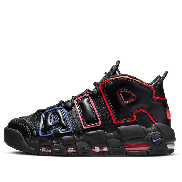 

Кроссовки air more uptempo 'electric' Nike, черный