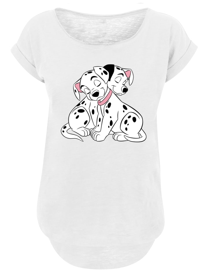 

Длинная футболка 101 Dalmatians Puppy Love белого цвета F4NT4STIC, Белый, Длинная футболка 101 Dalmatians Puppy Love белого цвета F4NT4STIC