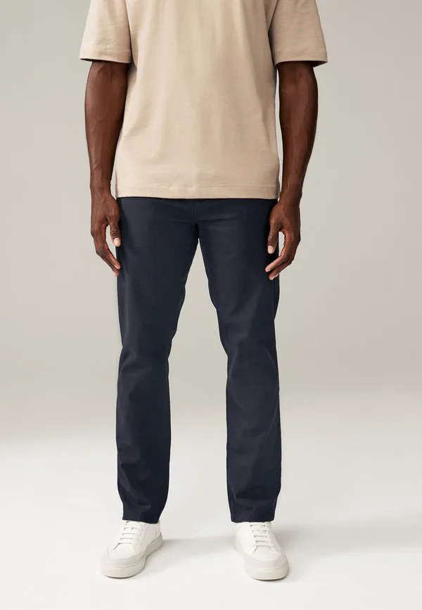 Комплект из 2 узких эластичных брюк чинос Next, Navy Blue — фото 2