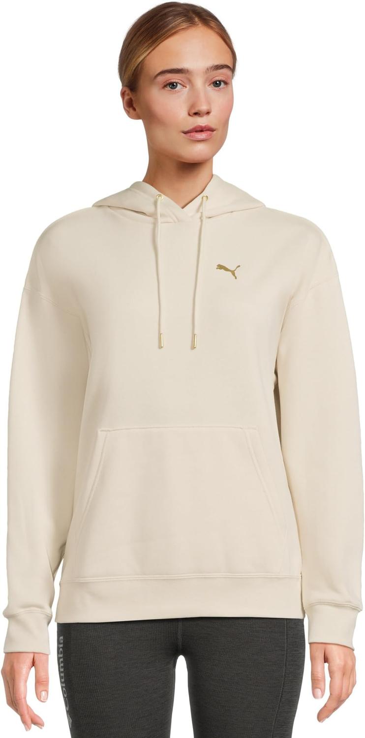 

Женская толстовка с капюшоном Maximal Metallic Fleece PUMA, Alpine Snow