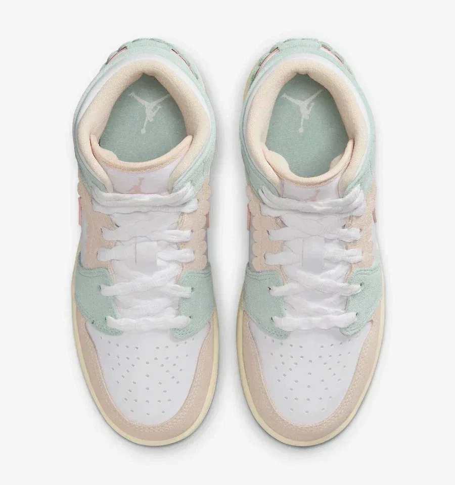 Детские кроссовки Air Jordan Mid DZ531- GS, разноцветные, в стиле Lifestyle, HTAT85 — фото 4