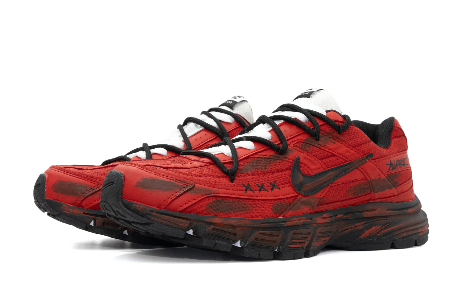Инициатор амортизация низкие повседневные трейловые кроссовки unisex Nike, красный — фото 4