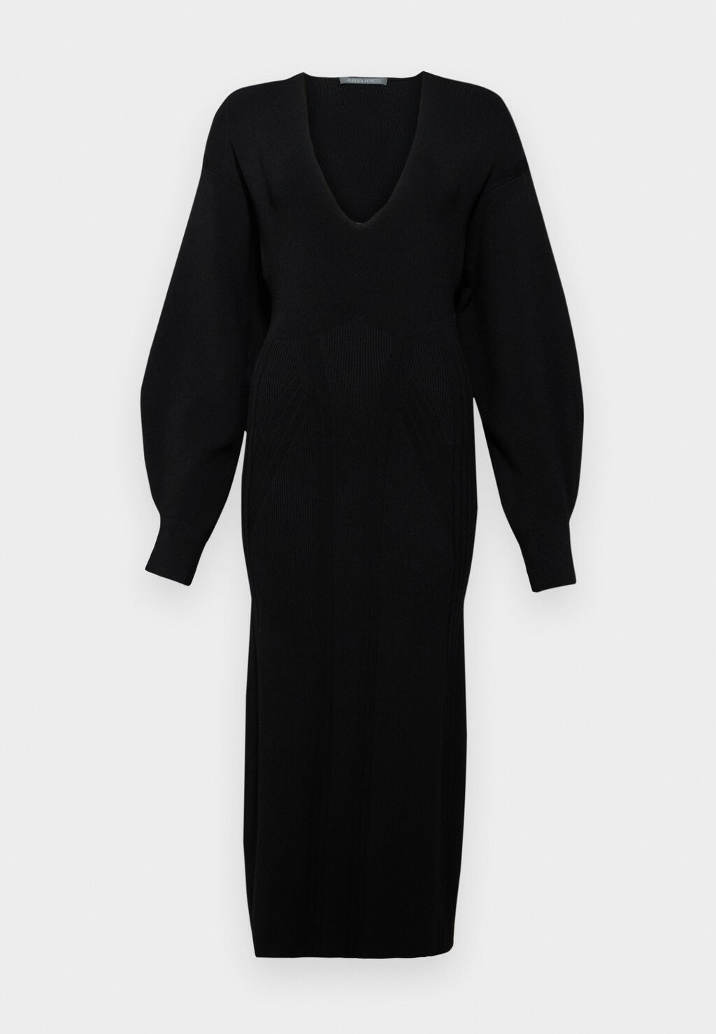 

Трикотажное платье DRESS Alberta Ferretti, черный