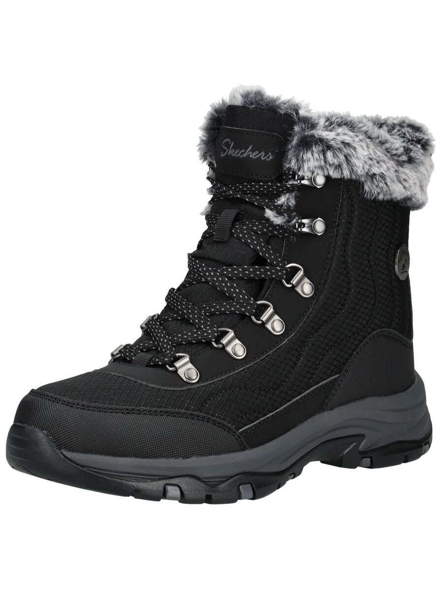 Ботильоны на шнуровке SKECHERS, Black