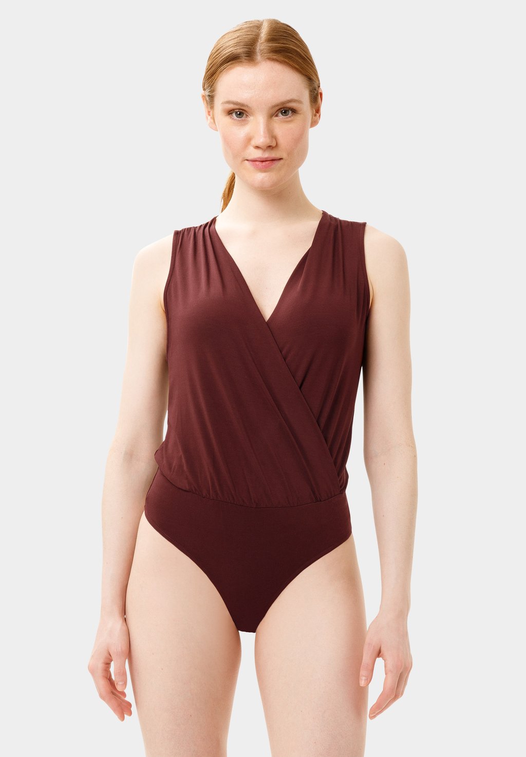 

Боди FRIDAA DRAPED Les Lunes, темно-коричневый