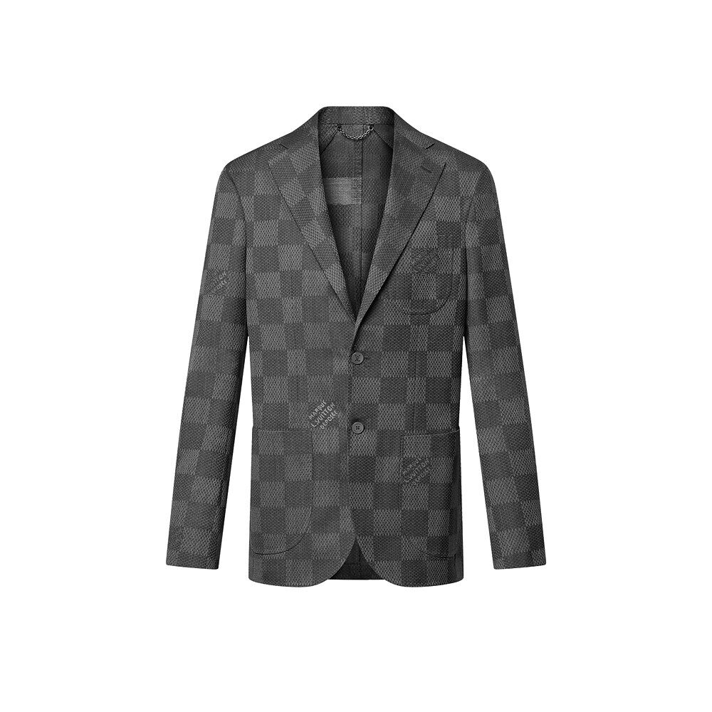 

Шерстяная куртка Napolitana Louis Vuitton, серый