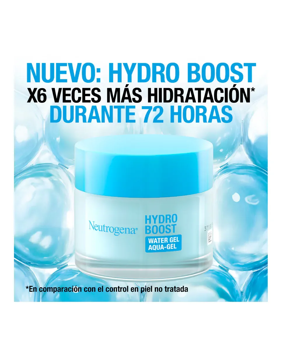 Гель для умывания Neutrogena — Водный гель Hydro Boost для нормальной и смешанной кожи, 50 мл — фото 3