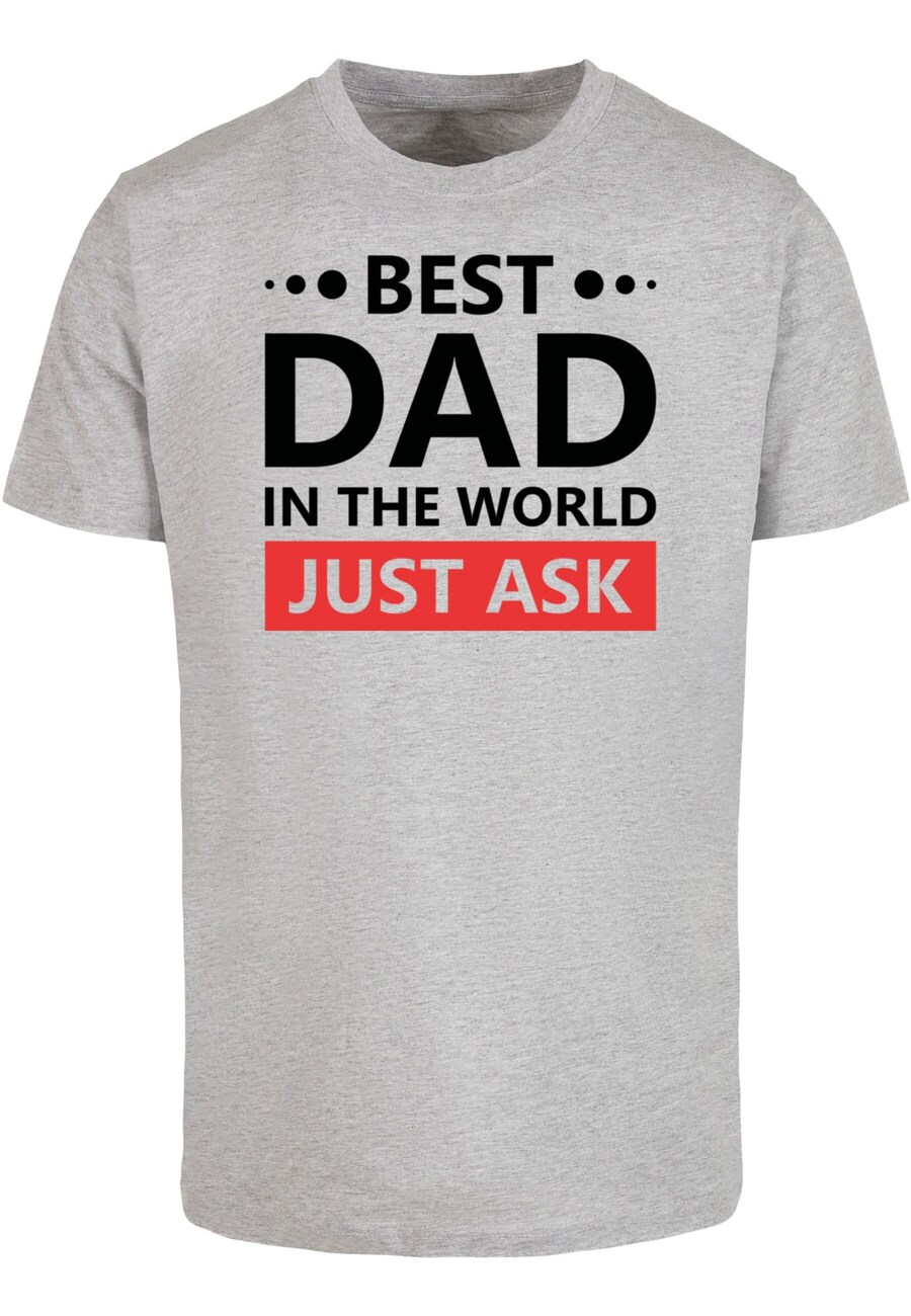 

Рубашка Merchcode Fathers Day - Best Dad, Just Ask, серый