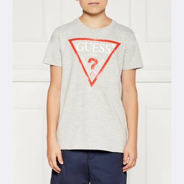 

Футболка стандартного кроя Guess, серый