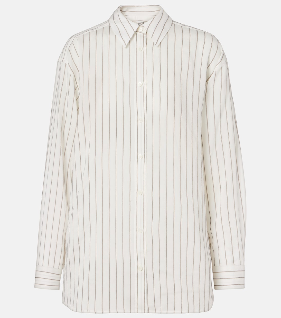 

Полосатая рубашка Toteme, White/Oyster