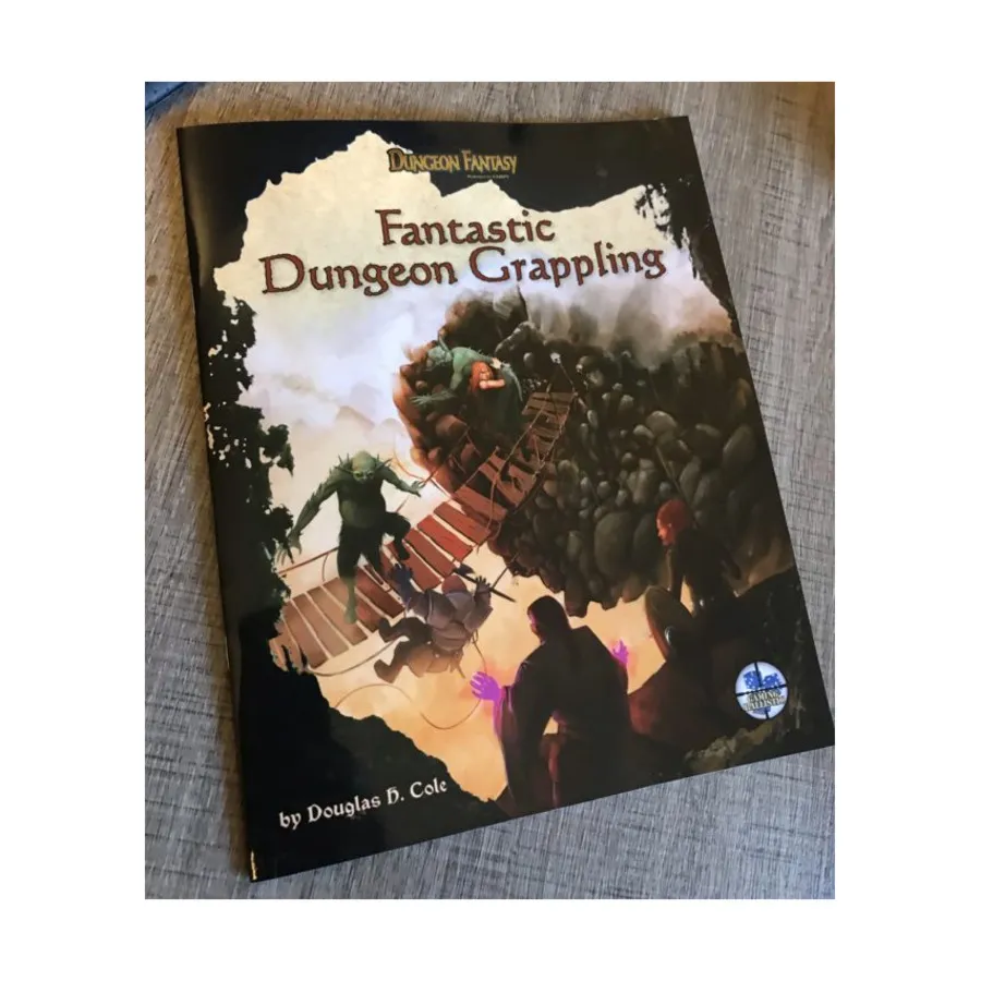 

Fantastic Dungeon Grappling, Dungeon Fantasy (Gaming Ballistic), мягкая обложка