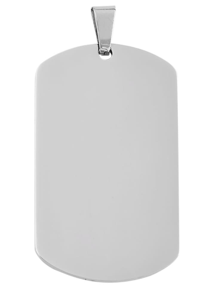 

Adeliás Кулон унисекс - кулон из нержавеющей стали с гравировкой, серебристый