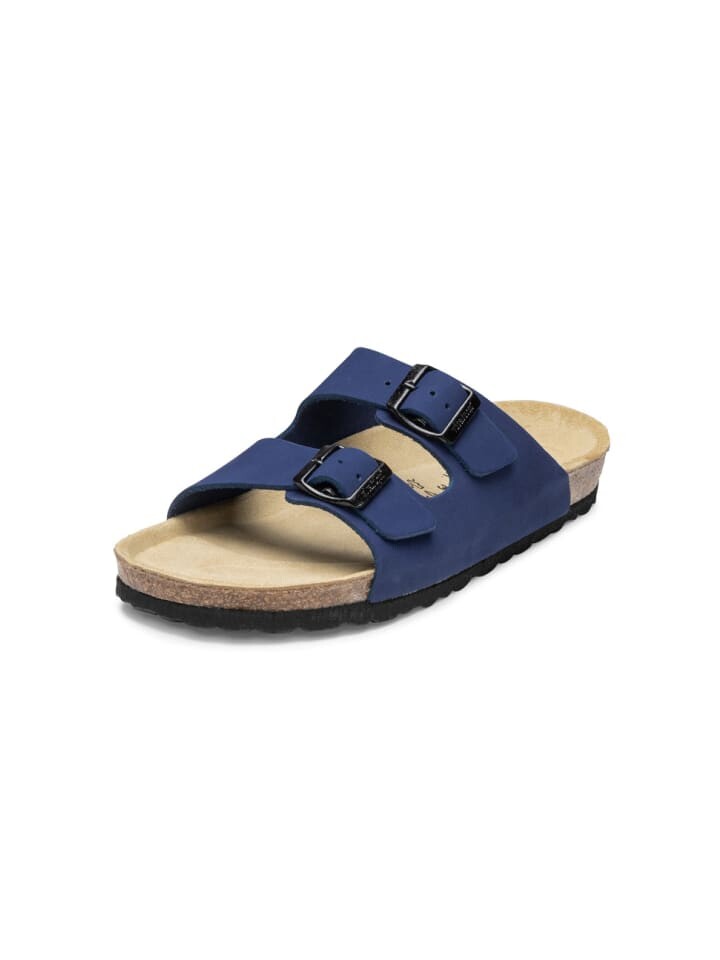 Мюли VITAFORM Nubukleder, цвет royalblau