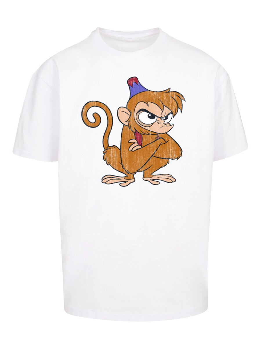 

Рубашка F4NT4STIC Disney Aladdin Angry Abu, белый