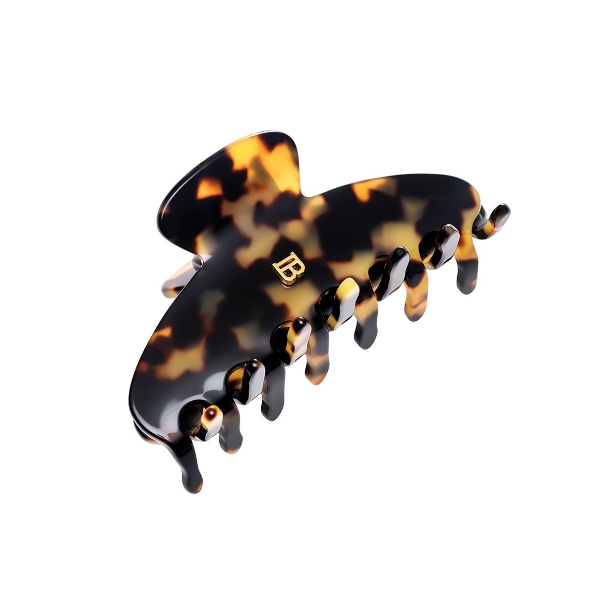Заколка для волос hc cellulose acetate pince à cheveux medium tortoise shell Balmain Hair, количество 1 шт. — фото 3