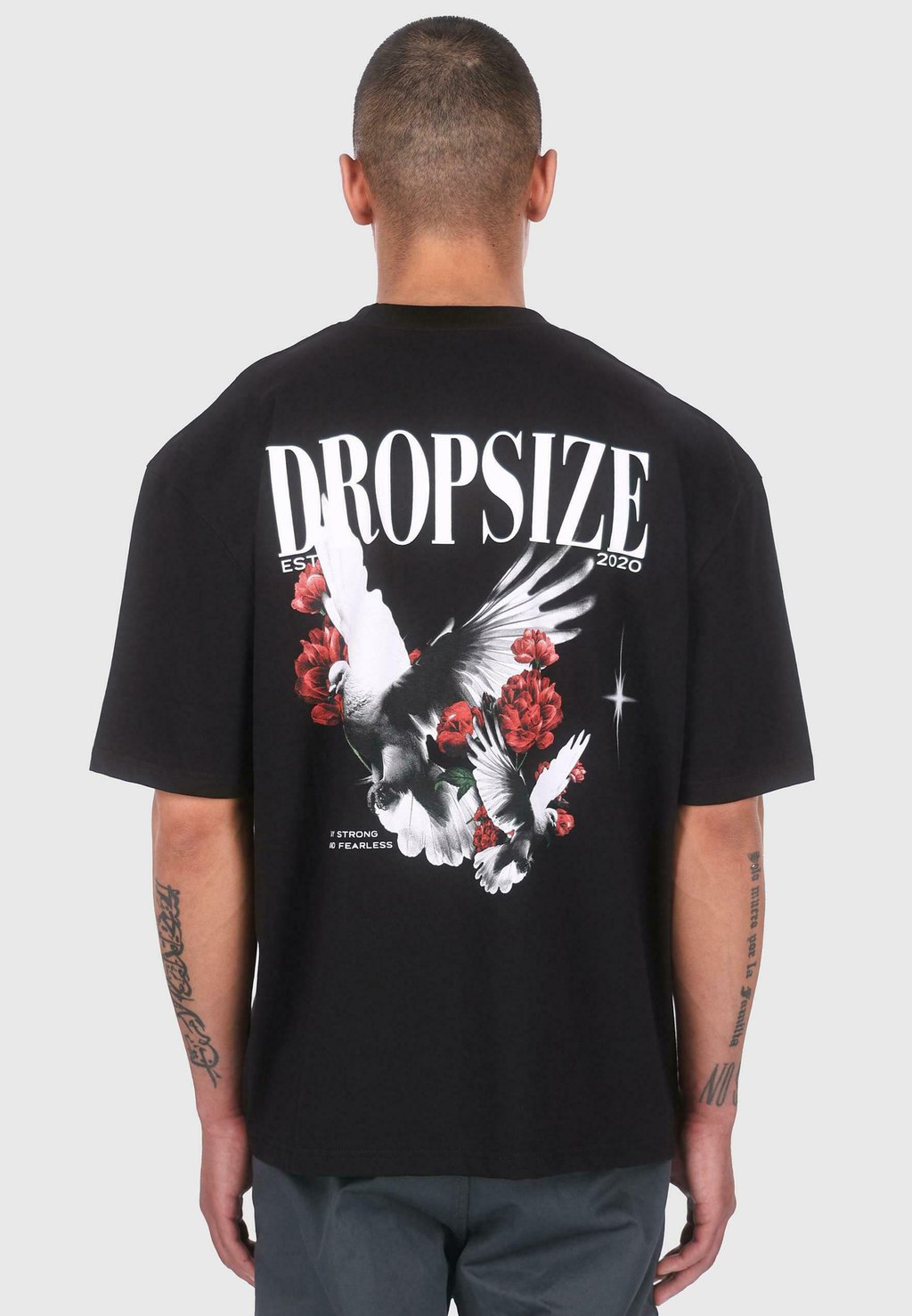 

Футболка с принтом Dropsize, черный