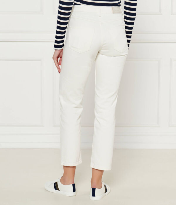 Джинсы Straight fit Tommy Hilfiger, экрю — фото 3