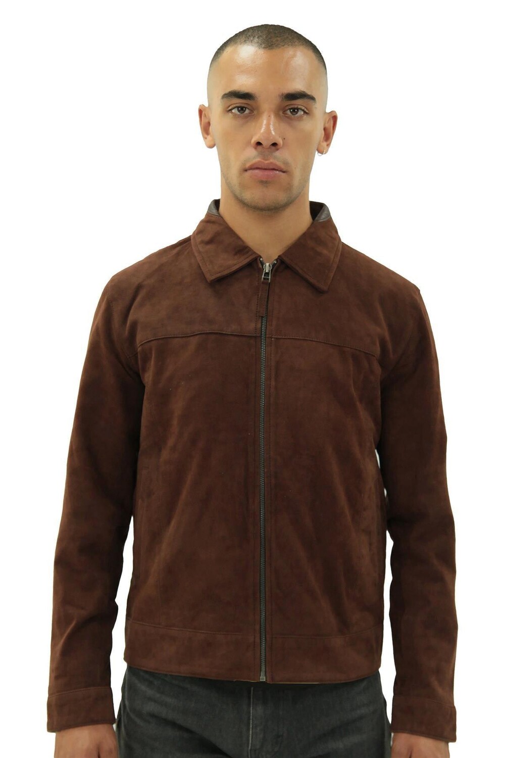 

Замшевая куртка Harrington в стиле ретро-Zurich Infinity Leather, коричневый