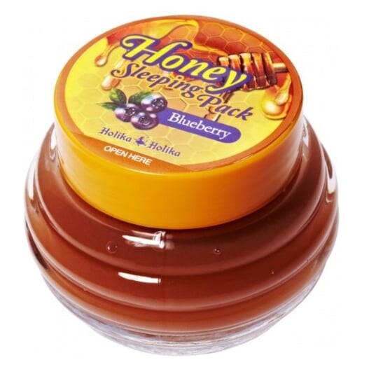 

Противовоспалительная ночная маска с черникой, 90 мл Holika Holika, Honey Sleeping Pack