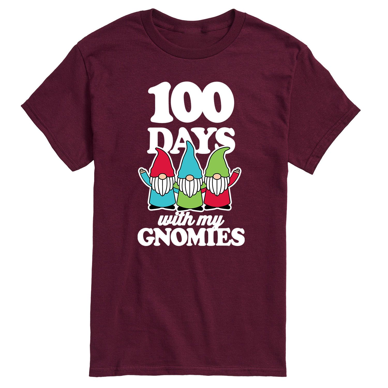 

Мужская футболка 100 Day With Gnomies Licensed Character