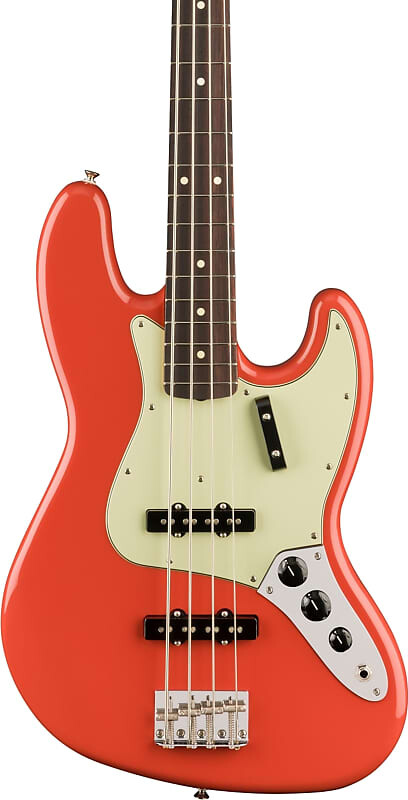 

Басс гитара Fender Vintera II '60s Jazz Bass Guitar, Fiesta Red w/ Deluxe Gig Bag