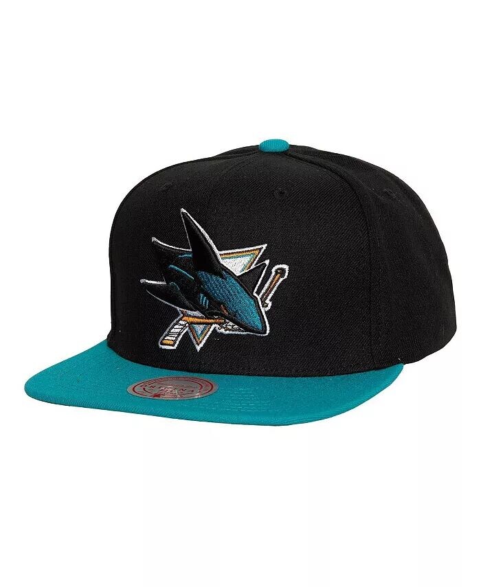 

Мужская черная бейсболка San Jose Sharks Core Team Ground 2.0 Snapback Mitchell & Ness