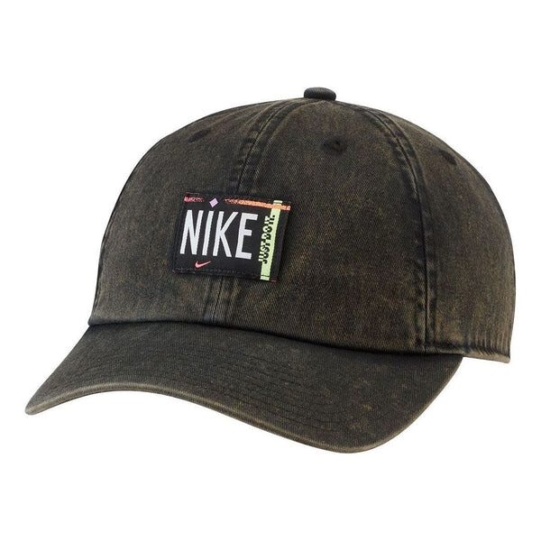 

Бейсболка sportswear heritage 86 washed cap 'black' Nike, черный