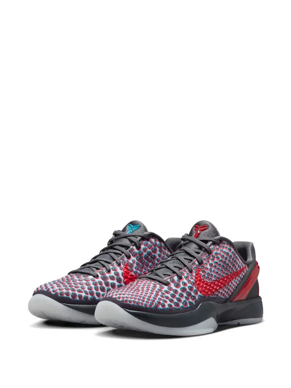 Кроссовки Kobe 6 Nike Kids, серый — фото 2