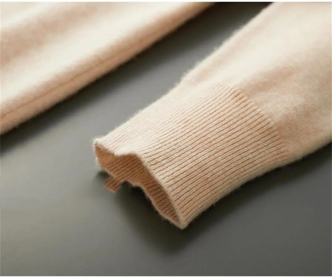 

Мужской тонкий свитер из мериносовой шерсти с круглым вырезом Dndrdhfb