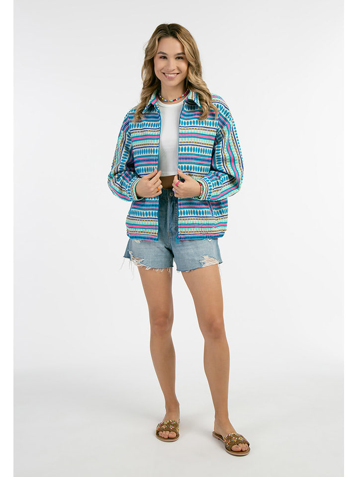 

IZIA Рубашка-куртка сине-фиолетового цвета