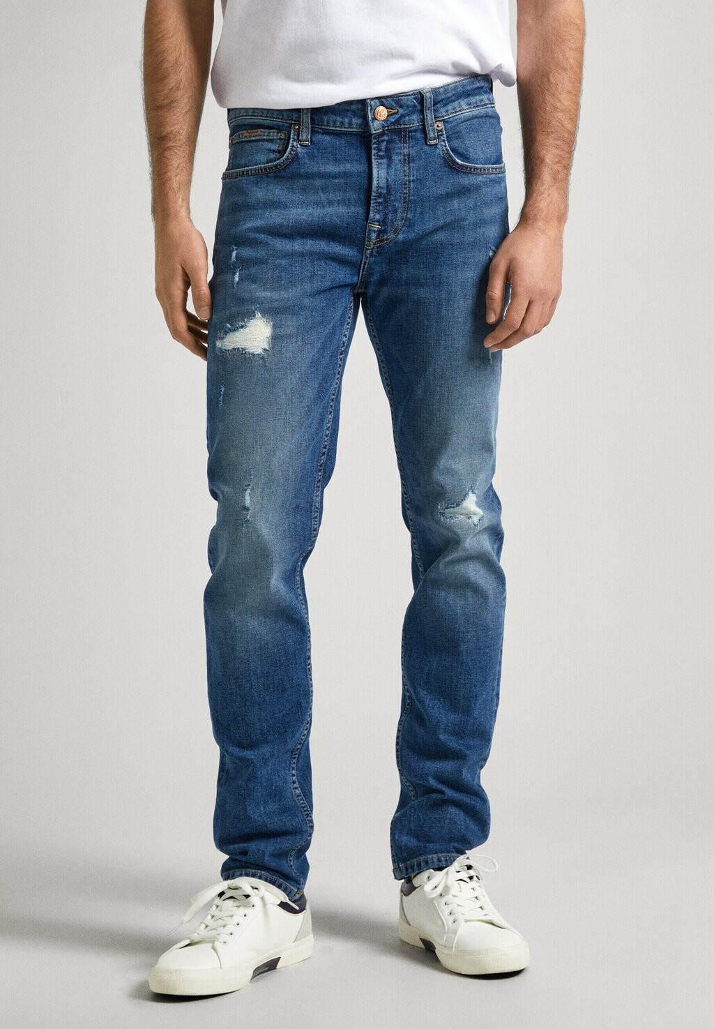 

Джинсы прямого кроя WORN Pepe Jeans, цвет denim