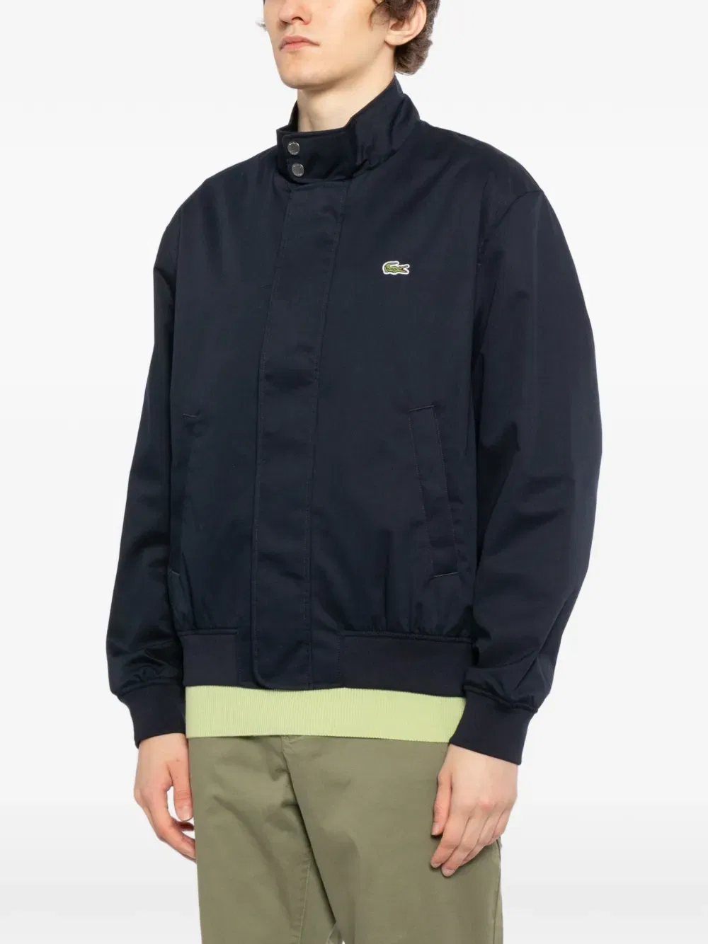 Куртка-харрингтон из саржи Lacoste, синий — фото 3