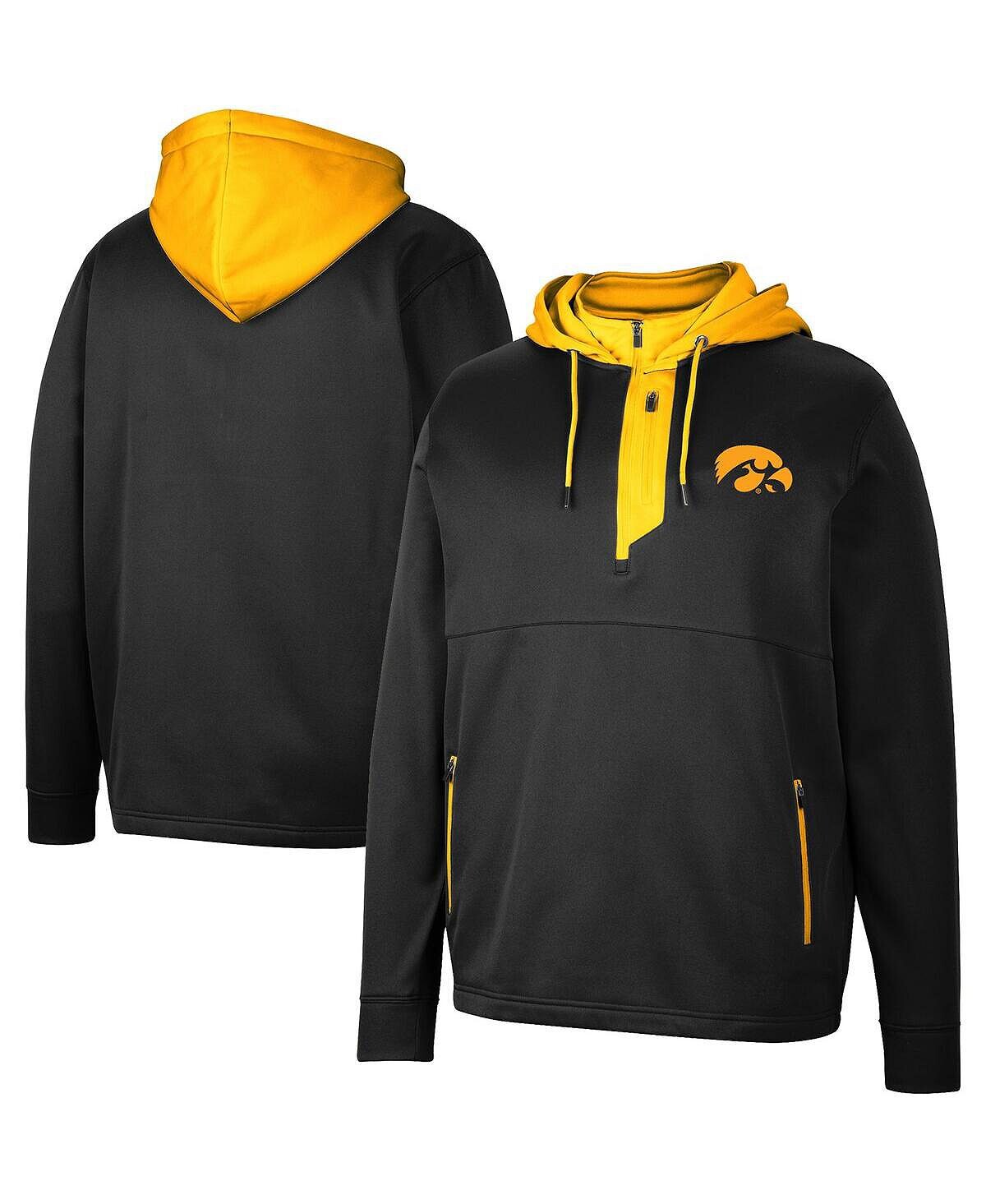 

Мужская черная толстовка с молнией до четверти Iowa Hawkeyes Luge 3.0 Colosseum, Черный, Мужская черная толстовка с молнией до четверти Iowa Hawkeyes Luge 3.0 Colosseum