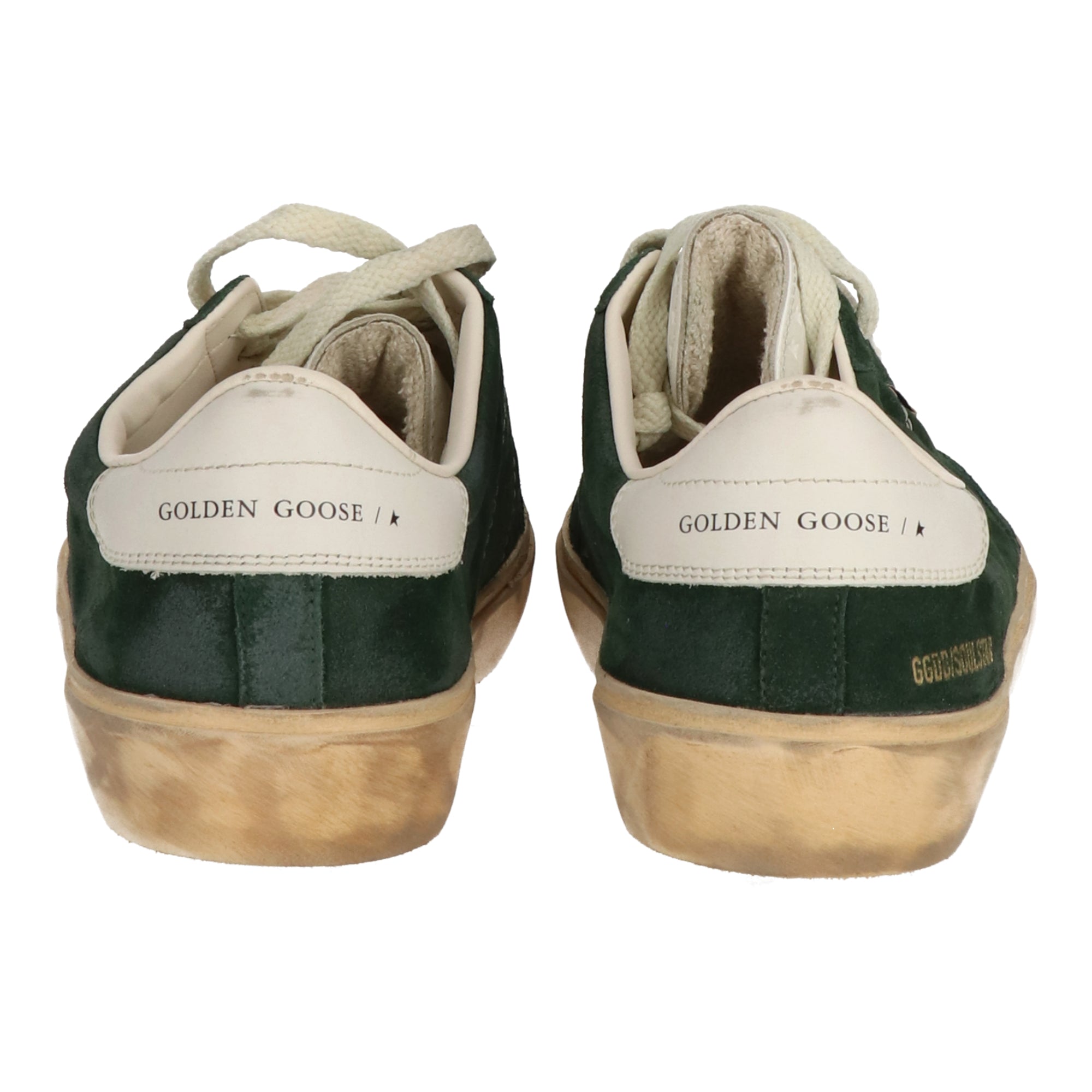 Золотой гусь Мужские Зеленые Кроссовки Golden Goose — фото 3