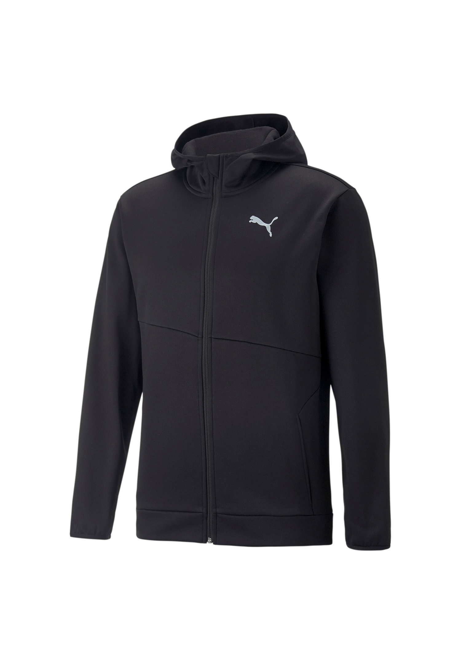 

Толстовка Puma Train All Day PWRFleece Full Zip, черный