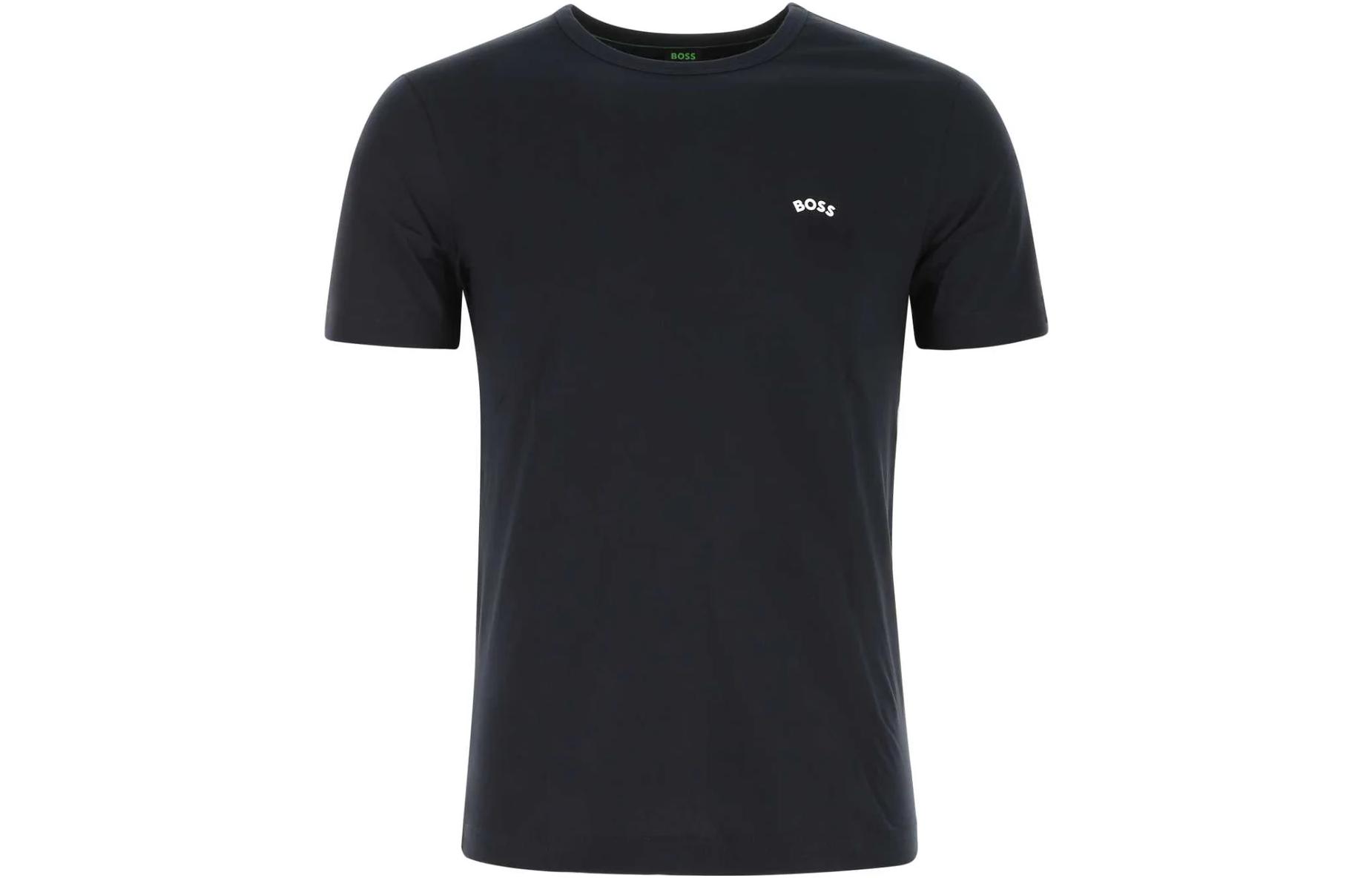 

Футболка мужская цвета морской волны HUGO BOSS, Marine Blue