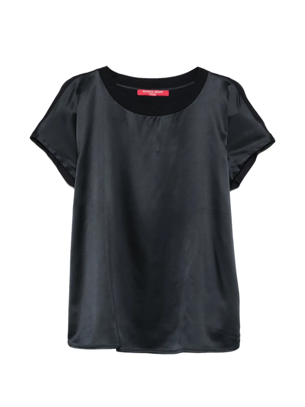 

Футболка Mrslirica с контрастной отделкой Marina Rinaldi, синий