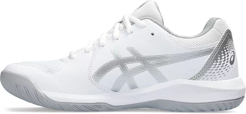 Женские теннисные туфли Asics Gel-Dedicate 8, белый/серебристый — фото 3
