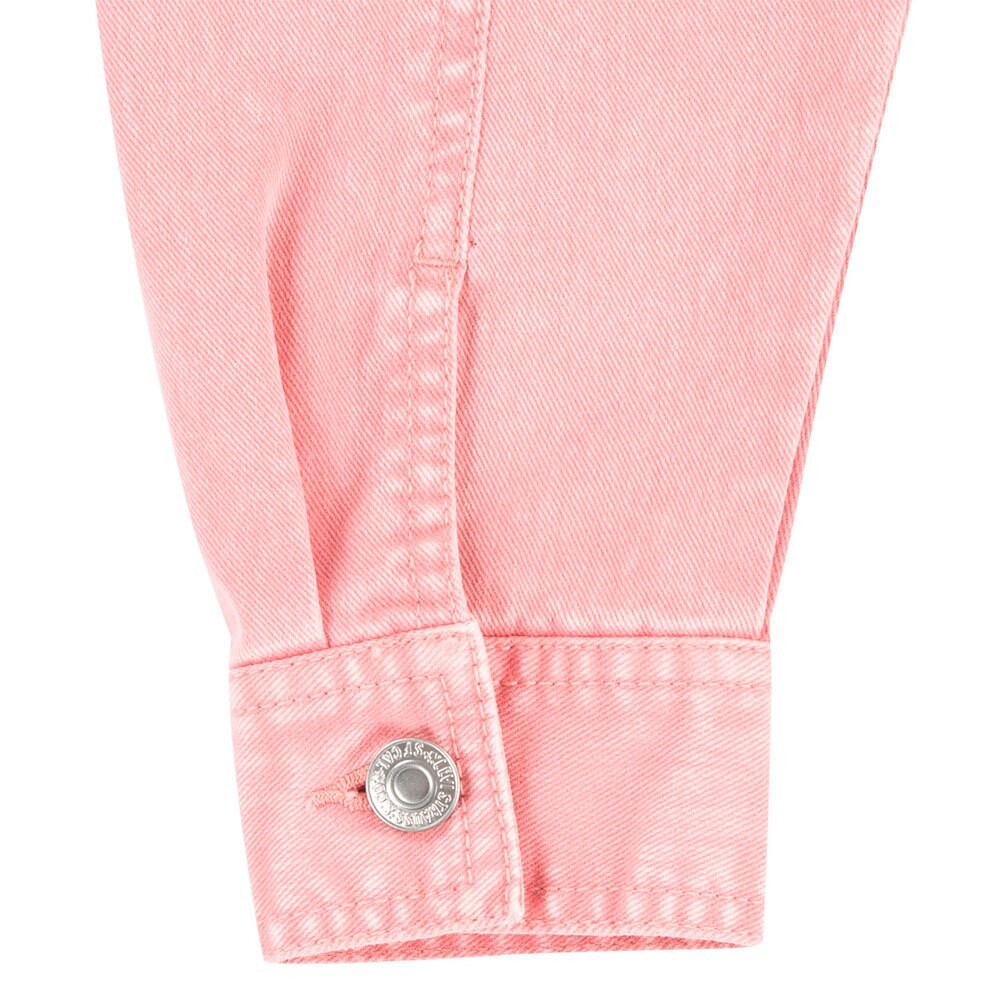 Куртка Levi´s 1EH045-AED Baggy Trucker Denim, розовый — фото 4