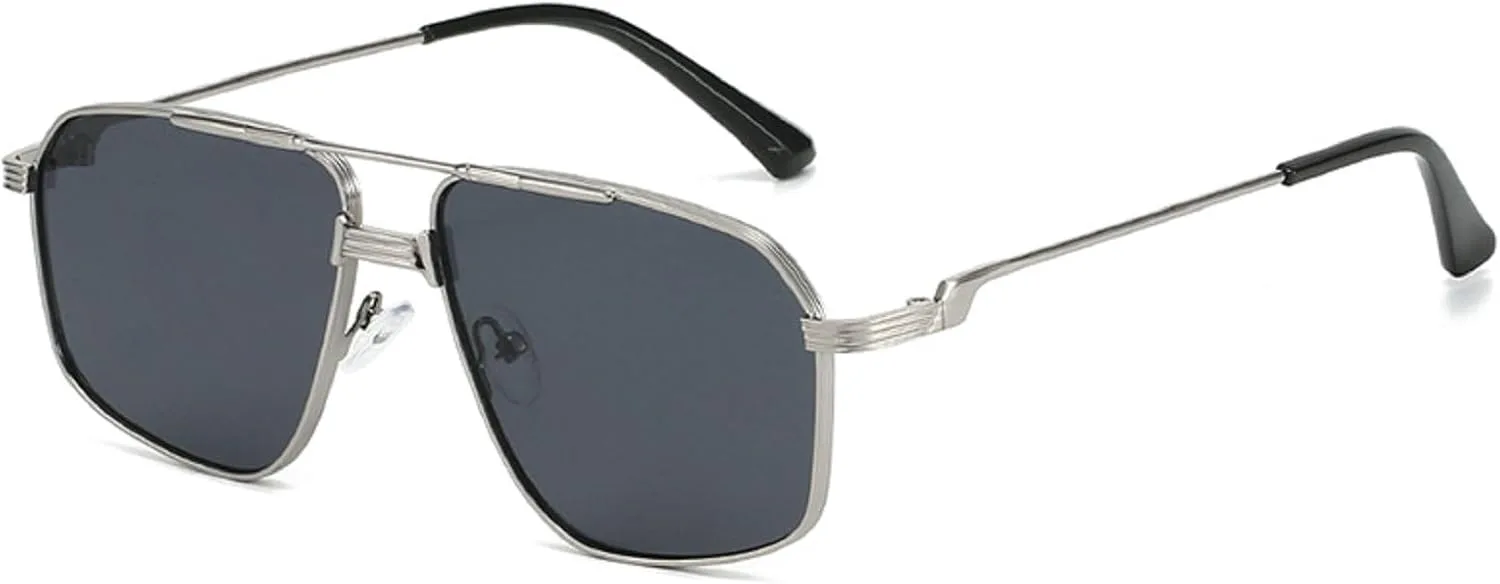 

Ретро-солнцезащитные очки в форме кошачьего глаза из металла, женские и мужские, с защитой от УФ-излучения UV400, в стиле панк, 3800 Melrose, Silver Black